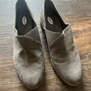 Dr. Scholl's Gray Slip-Ons